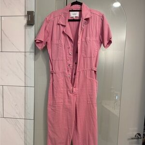 Pistola Denim Pink Women's Jumpsuit
